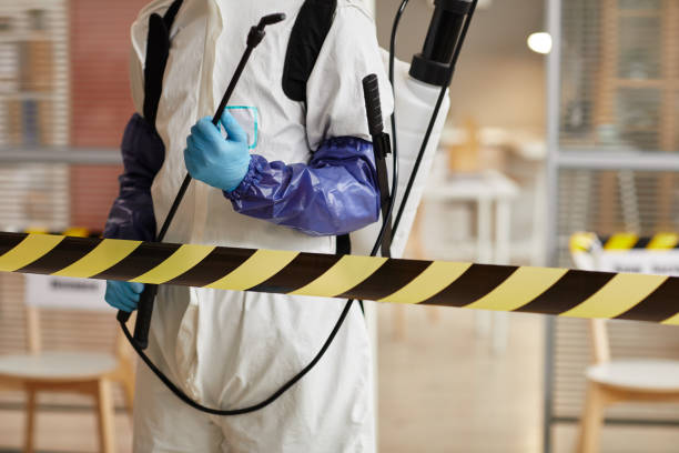 Professional Biohazard technician working in Steen, MN
